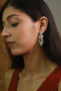 Aqua Earrings - Silver 925